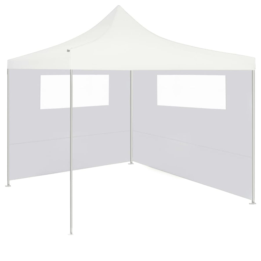 Prieelzijwanden Met Ramen 2 St 4.1 x 2.1 m Wit