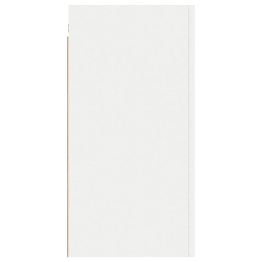 Tv-meubel 30,5x30x60 cm bewerkt hout wit 1 30.5 x 30 x 60 cm Wit