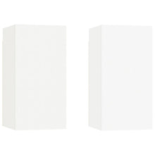 Tv-Meubelen 30,5X30X60 Cm Bewerkt Hout 2 30.5 x 30 x 60 cm Wit