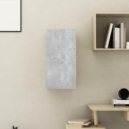 Tv-meubel 30,5x30x60 cm spaanplaat betongrijs 1 30.5 x 30 x 60 cm Betongrijs