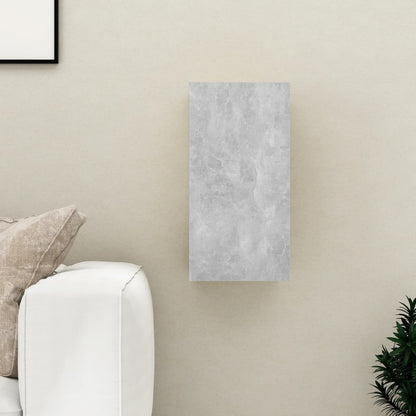 Tv-meubel 30,5x30x60 cm spaanplaat betongrijs 1 30.5 x 30 x 60 cm Betongrijs