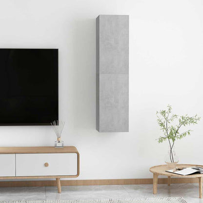 Tv-Meubelen 30,5X30X Bewerkt Hout 2 60 cm Betongrijs