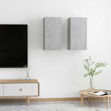 Tv-Meubelen 30,5X30X Bewerkt Hout 2 60 cm Betongrijs