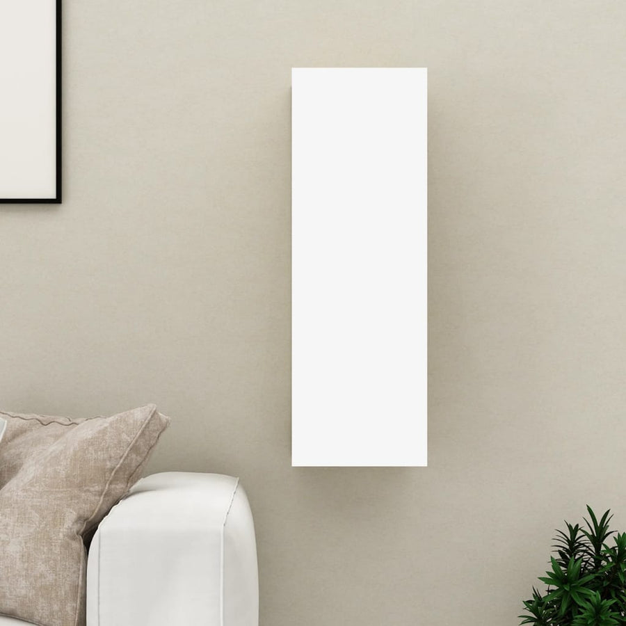 Tv-meubel 30,5x30x90 cm spaanplaat wit 1 30.5 x 30 x 90 cm Wit