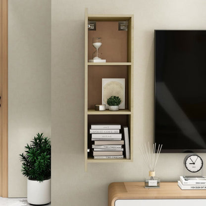 Tv-meubel 30,5x30x90 cm spaanplaat sonoma eikenkleurig 1 30.5 x 30 x 90 cm Sonoma eiken