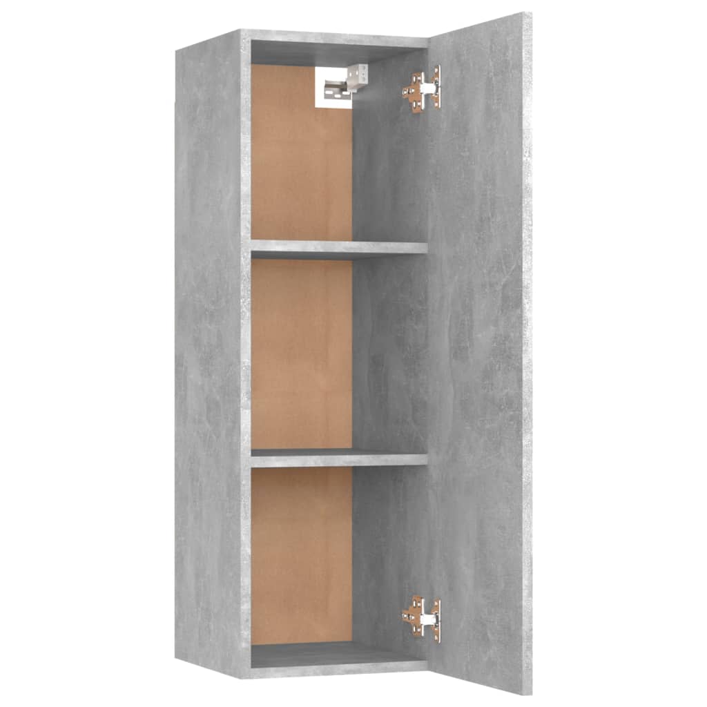 Tv-meubel 30,5x30x90 cm spaanplaat betongrijs 1 30.5 x 30 x 90 cm Betongrijs