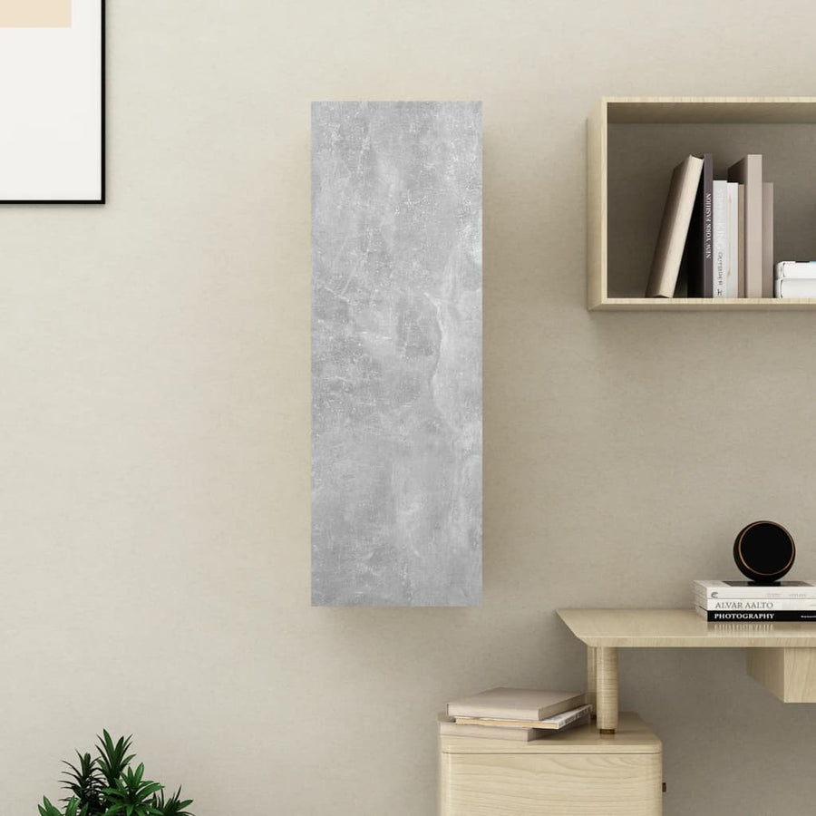 Tv-meubel 30,5x30x90 cm spaanplaat betongrijs 1 30.5 x 30 x 90 cm Betongrijs