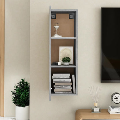 Tv-meubel 30,5x30x90 cm spaanplaat betongrijs 1 30.5 x 30 x 90 cm Betongrijs