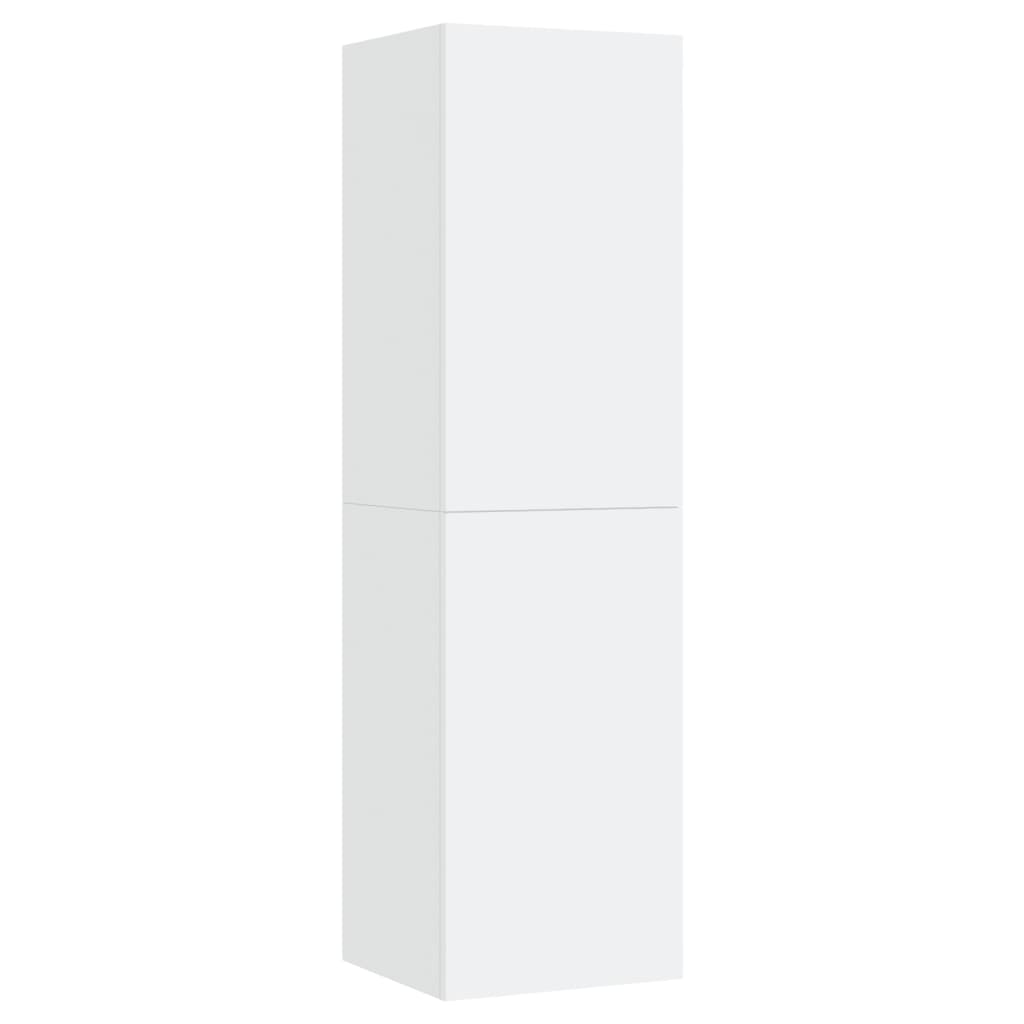Tv-meubel 30,5x30x110 cm spaanplaat wit 1 30.5 x 30 x 110 cm Wit