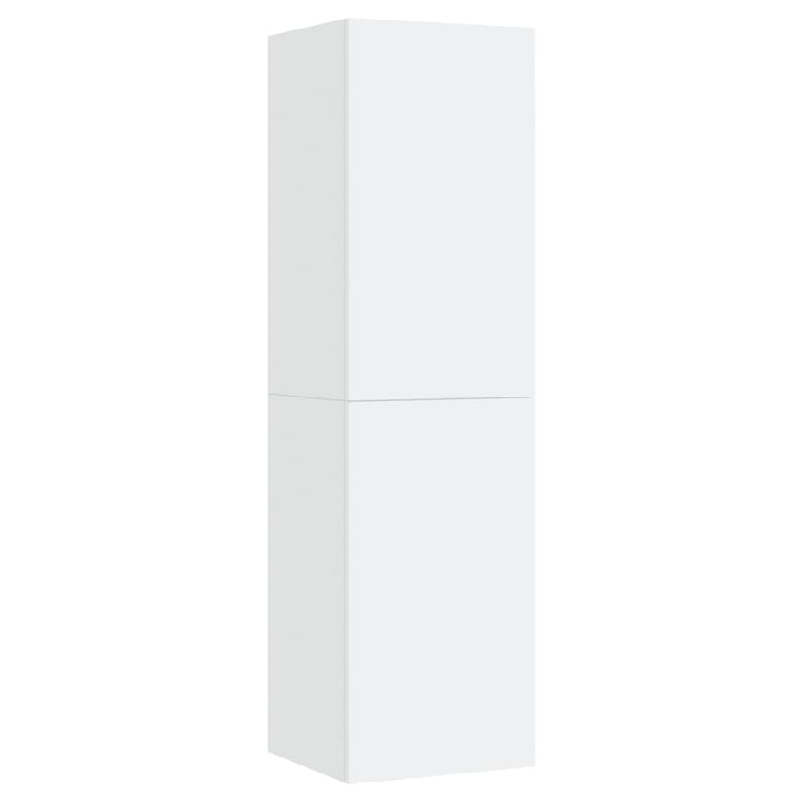 Tv-meubel 30,5x30x110 cm spaanplaat wit 1 30.5 x 30 x 110 cm Wit