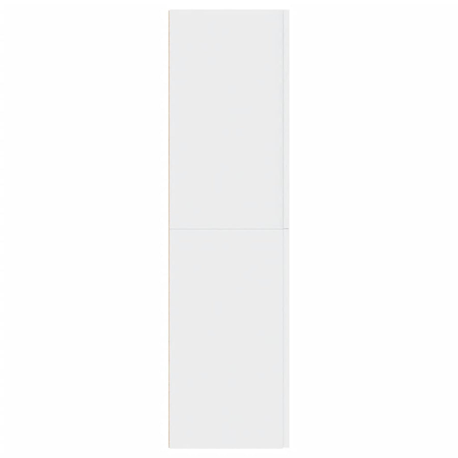 Tv-meubel 30,5x30x110 cm spaanplaat wit 1 30.5 x 30 x 110 cm Wit