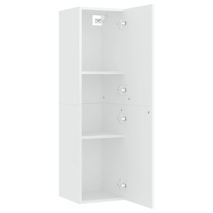 Tv-meubel 30,5x30x110 cm spaanplaat wit 1 30.5 x 30 x 110 cm Wit