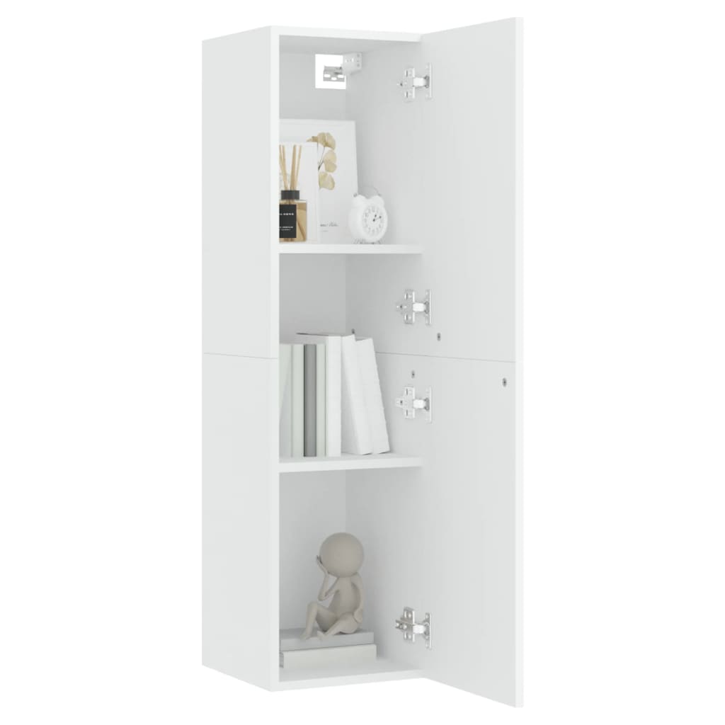 Tv-meubel 30,5x30x110 cm spaanplaat wit 1 30.5 x 30 x 110 cm Wit