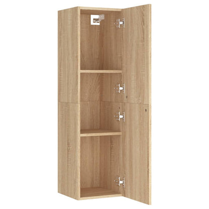 Tv-meubel 30,5x30x110 cm spaanplaat sonoma eikenkleurig 1 30.5 x 30 x 110 cm Sonoma eiken