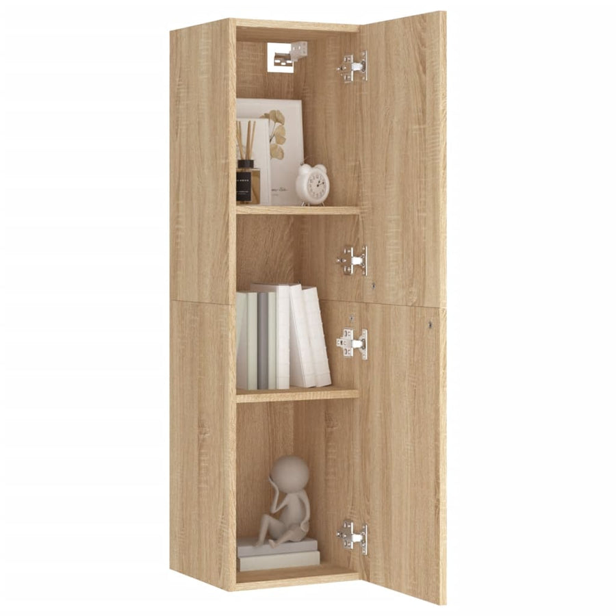 Tv-meubel 30,5x30x110 cm spaanplaat sonoma eikenkleurig 1 30.5 x 30 x 110 cm Sonoma eiken
