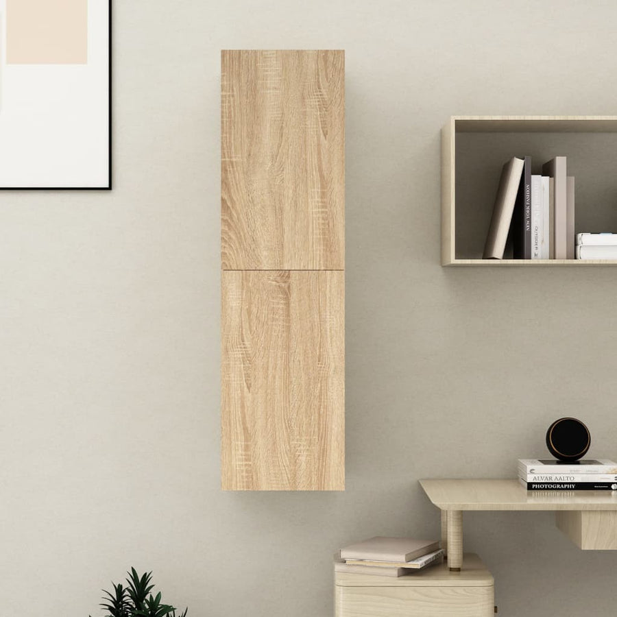 Tv-meubel 30,5x30x110 cm spaanplaat sonoma eikenkleurig 1 30.5 x 30 x 110 cm Sonoma eiken