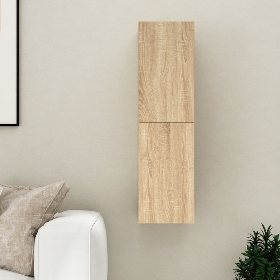 Tv-meubel 30,5x30x110 cm spaanplaat sonoma eikenkleurig 1 30.5 x 30 x 110 cm Sonoma eiken