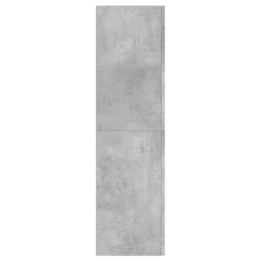 Tv-Meubel 30,5X30X0 Cm Spaanplaat 1 30.5 x 30 x 110 cm Betongrijs