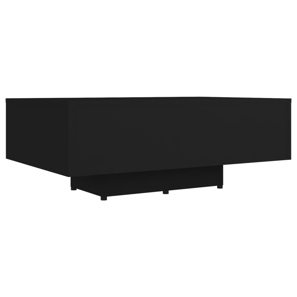 Salontafel 85x55x31 cm spaanplaat zwart 85 x 55 x 31 cm Zwart
