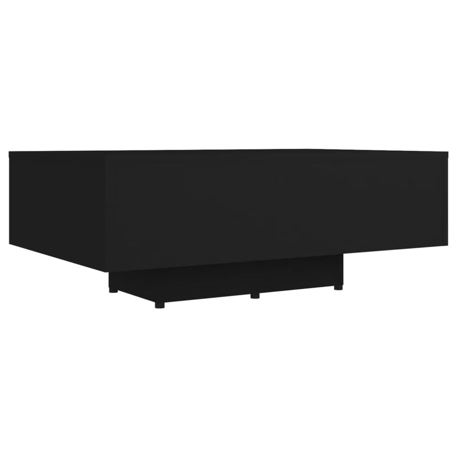 Salontafel 85x55x31 cm spaanplaat zwart 85 x 55 x 31 cm Zwart