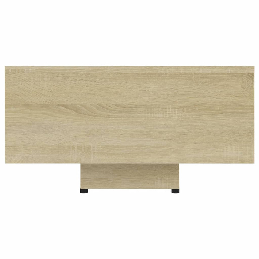 Salontafel 85x55x31 cm spaanplaat sonoma eikenkleurig 85 x 55 x 31 cm Sonoma eiken