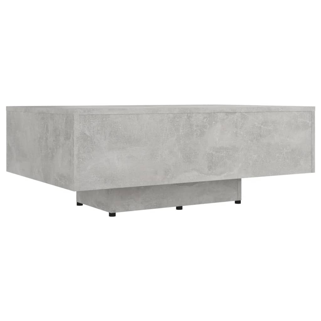 Salontafel 85x55x31 cm spaanplaat betongrijs 85 x 55 x 31 cm Betongrijs
