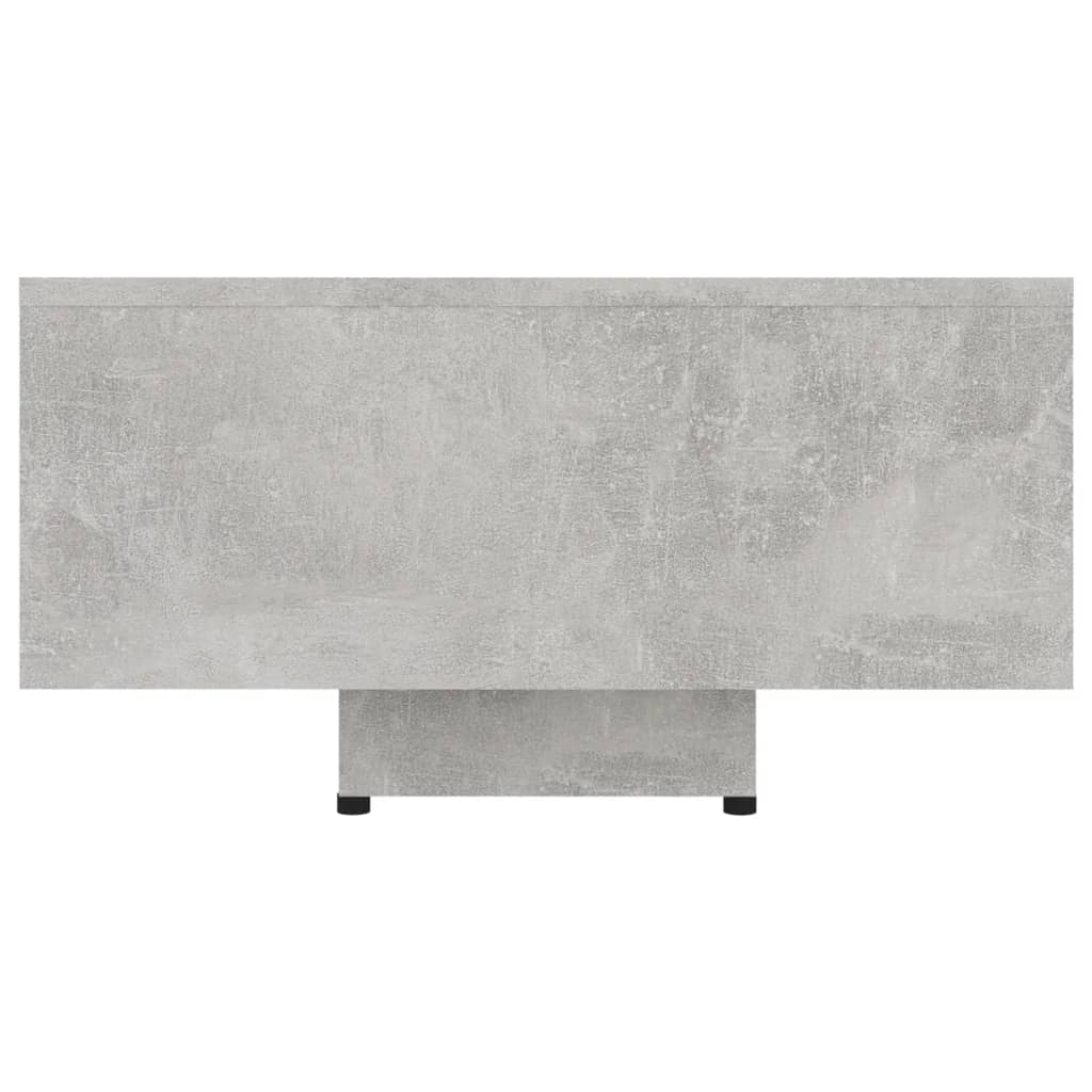 Salontafel 85x55x31 cm spaanplaat betongrijs 85 x 55 x 31 cm Betongrijs