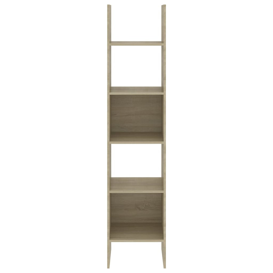 Boekenkast 40X35X80 Cm Spaanplaat Kleurig Sonoma eiken