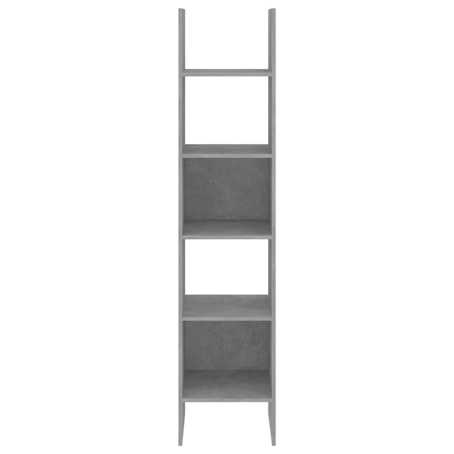 Boekenkast 40X35X80 Cm Spaanplaat Betongrijs