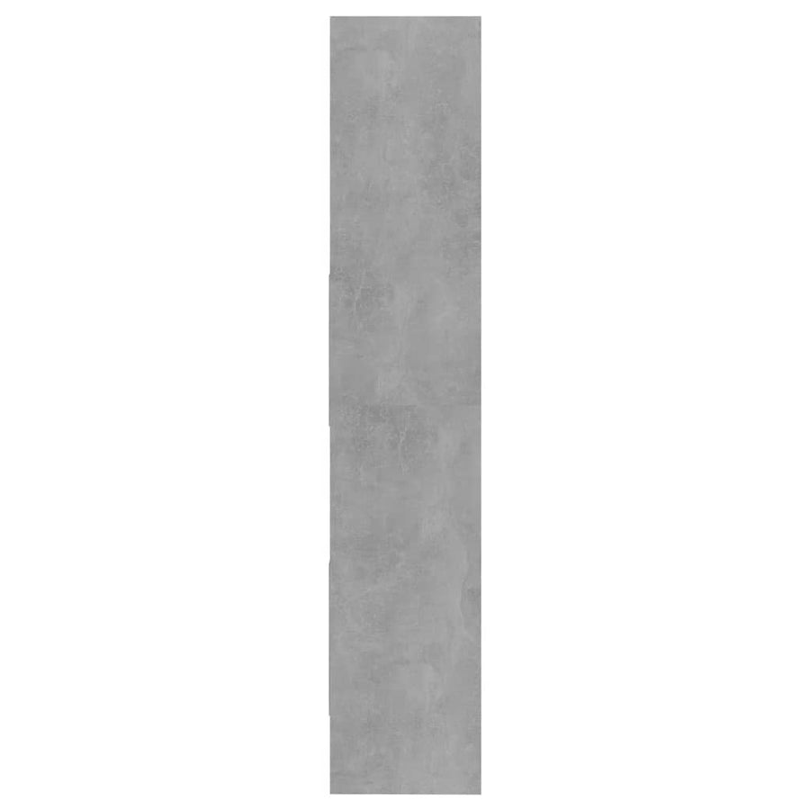 Boekenkast 40X35X80 Cm Spaanplaat Betongrijs