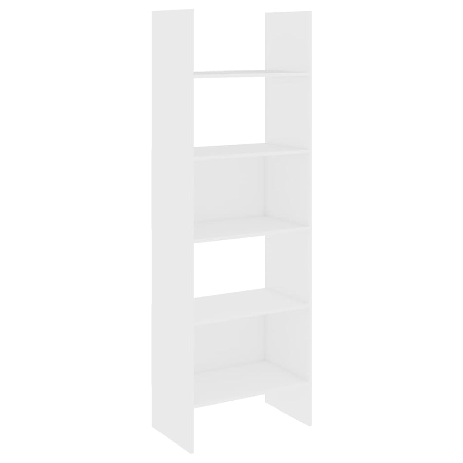 Boekenkast 60X35X80 Cm Spaanplaat Wit
