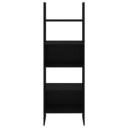 Boekenkast 60X35X80 Cm Spaanplaat Zwart