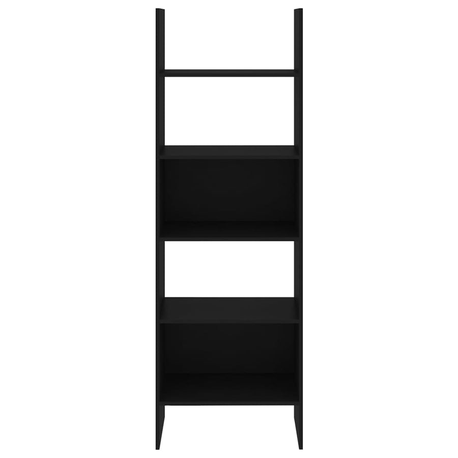 Boekenkast 60X35X80 Cm Spaanplaat Zwart