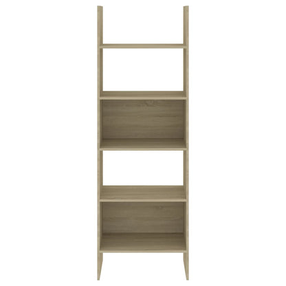 Boekenkast 60X35X80 Cm Spaanplaat Kleurig Sonoma eiken