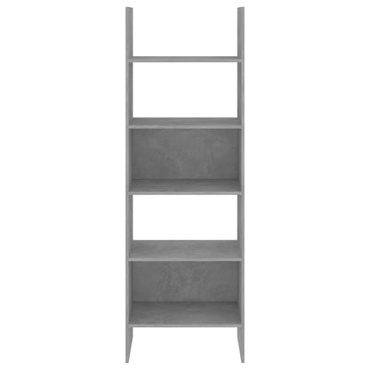 Boekenkast 60X35X80 Cm Spaanplaat Betongrijs