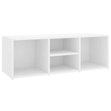 Schoenenopbergbank 105X35X35 Cm Bewerkt Hout Wit