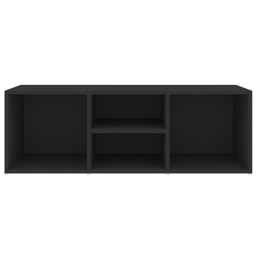 Schoenenopbergbank 105X35X35 Cm Spaanplaat Zwart