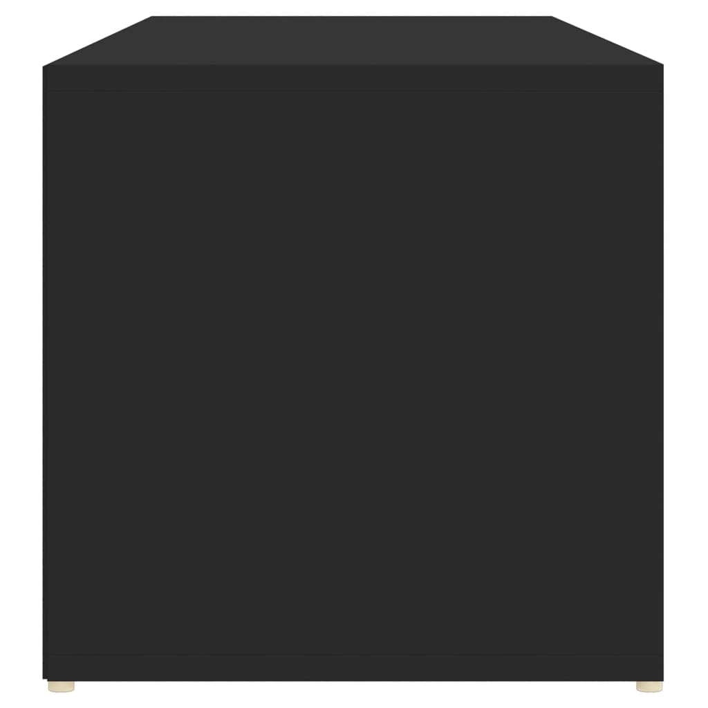 Schoenenopbergbank 105X35X35 Cm Spaanplaat Zwart