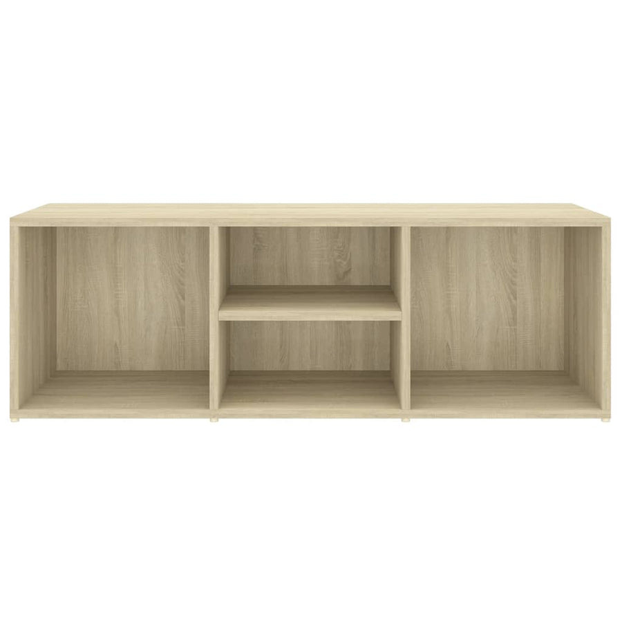 Schoenenopbergbank 05X35X35 Cm Spaanplaat Kleurig Sonoma eiken