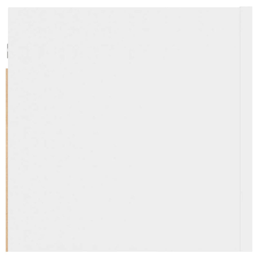Tv-Wandmeubel 30,5X30X30 Cm 1 Wit