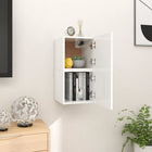 Tv-meubel 30,5x30x30 cm wit (2 stuks)