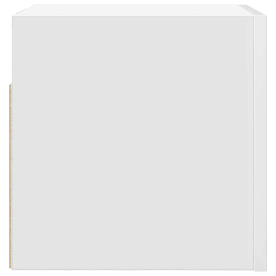Tv-wandmeubelen 4 st 30,5x30x30 cm wit