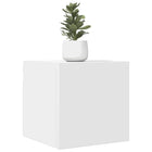 TV wall units 4 pcs 30.5x30x30 cm white