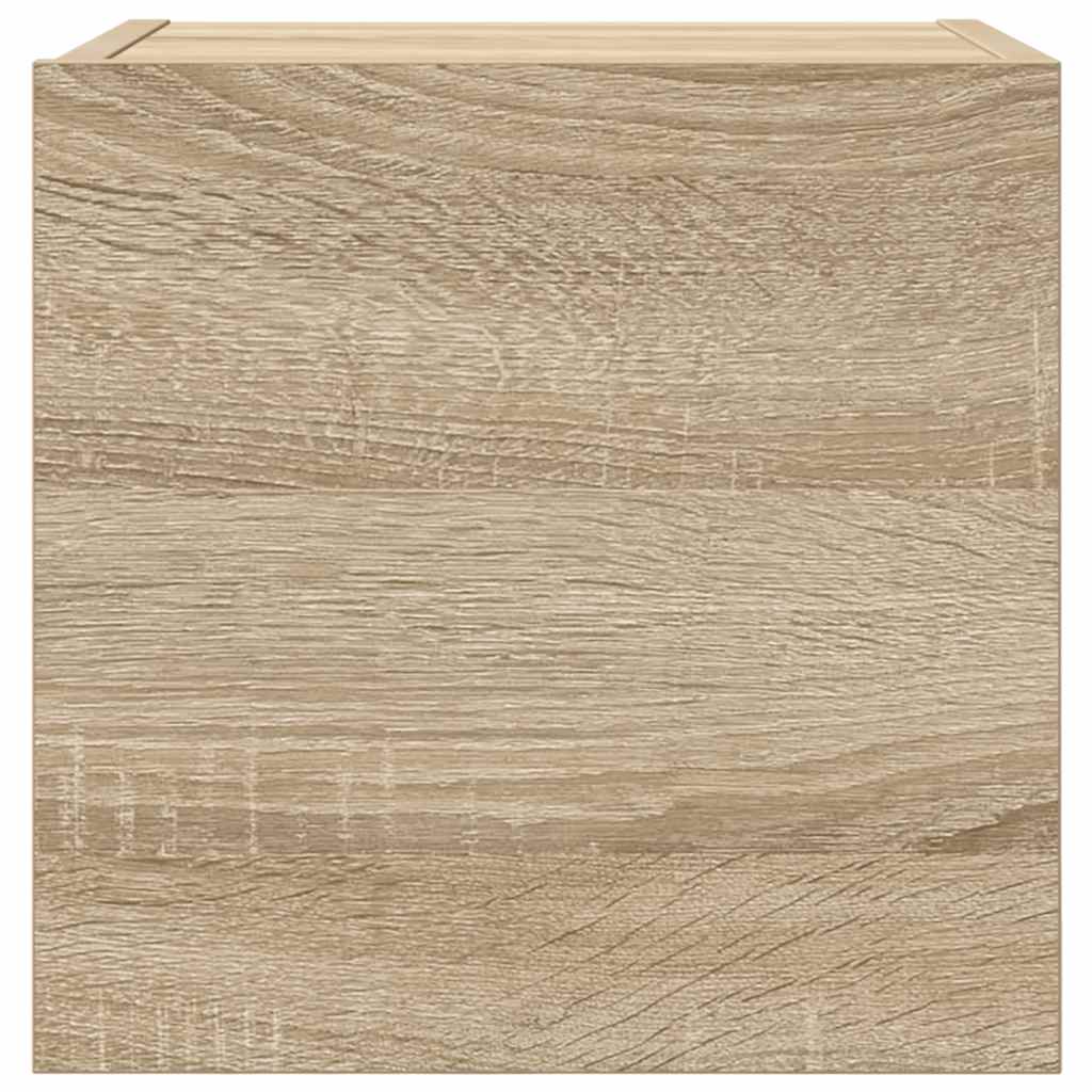 Tv-wandmeubelen 4 st 30,5x30x30 cm sonoma eikenkleurig