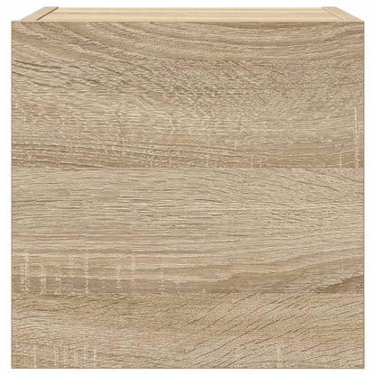 Tv-wandmeubelen 4 st 30,5x30x30 cm sonoma eikenkleurig