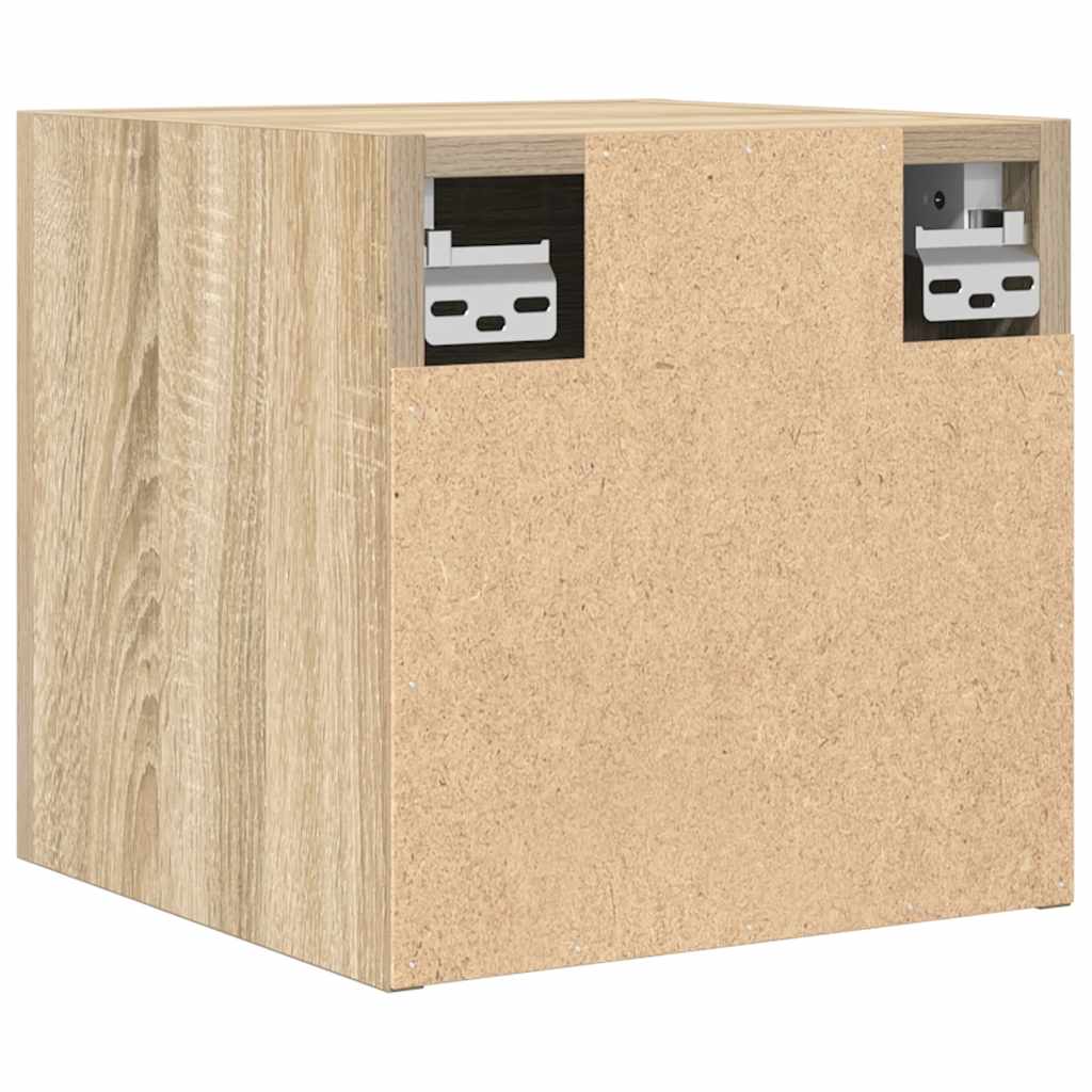 Tv-wandmeubelen 4 st 30,5x30x30 cm sonoma eikenkleurig