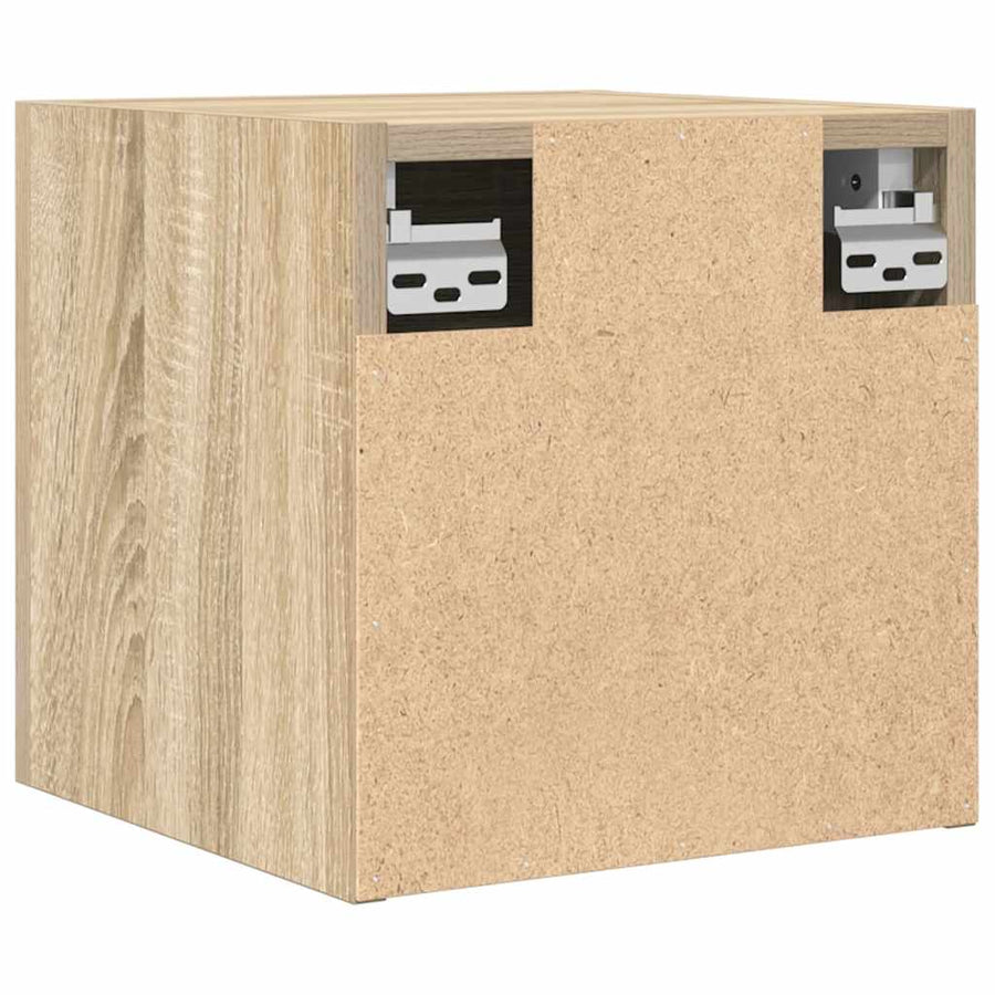 Tv-wandmeubelen 4 st 30,5x30x30 cm sonoma eikenkleurig