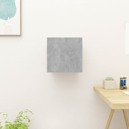 Tv-Wandmeubel 30,5X30X30 Cm 1 Betongrijs