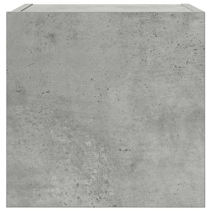 Tv-wandmeubelen 4 st 30,5x30x30 cm betongrijs