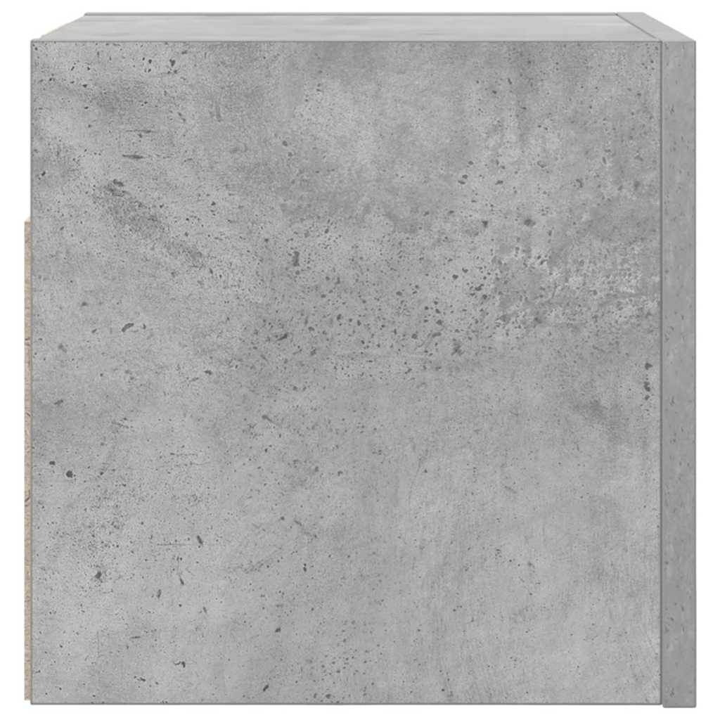 Tv-wandmeubelen 4 st 30,5x30x30 cm betongrijs